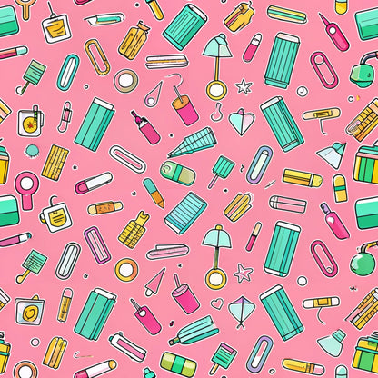 Back to School Pattern 10 Quilting Cotton Fabric