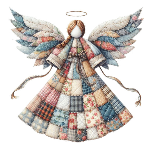 Christmas Patchwork Fabric Panel 26