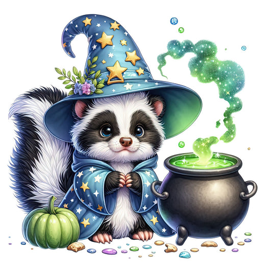 Halloween Wonder Animals Fabric Panel 100