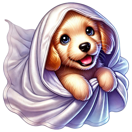 Halloween Wonder Animals Fabric Panel 45