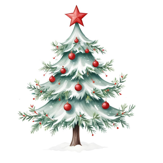 Christmas Element Fabric Panel 43