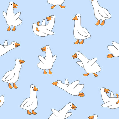 Waddle Squad Pattern 1 Minky Fabric