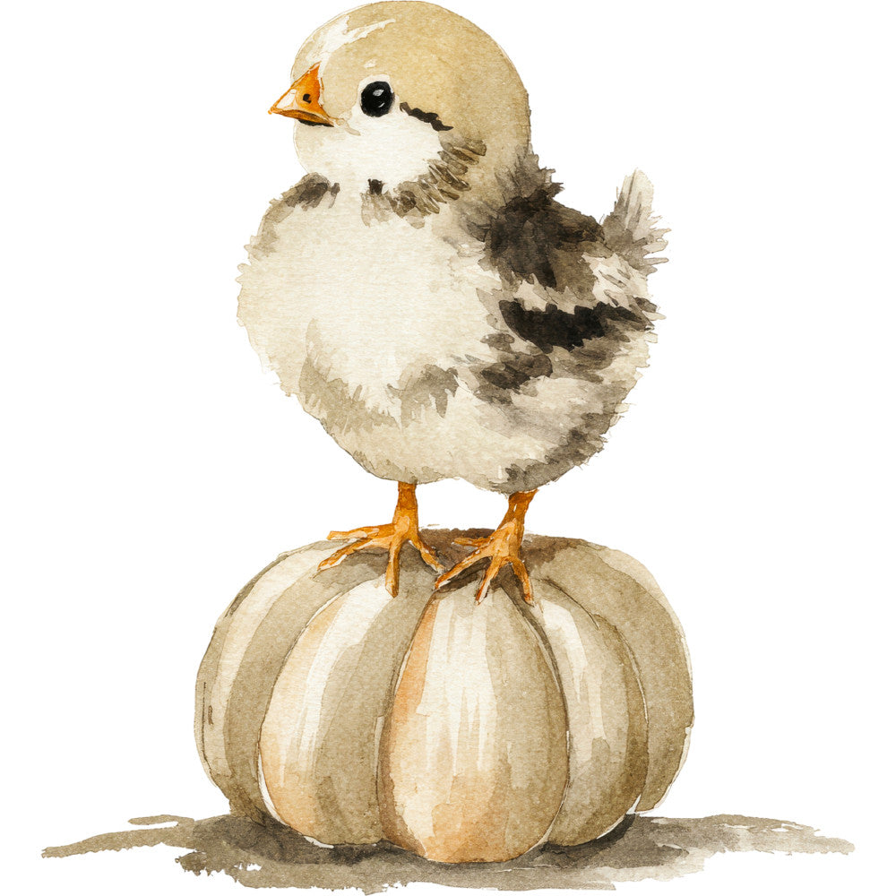 Rustic Barnyard Birds Fabric Panel 38