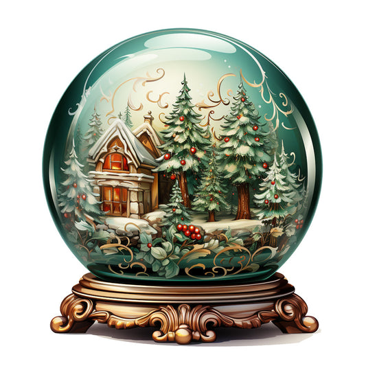 Elegant Christmas Fabric Panel 20