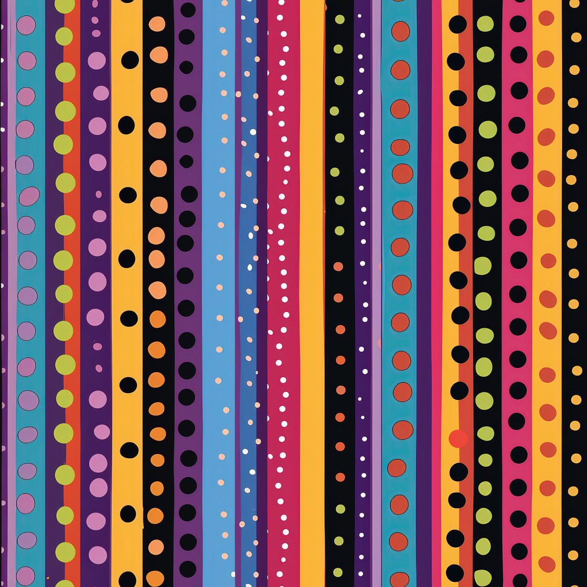 Confetti Parade Pattern 6 Minky Fabric