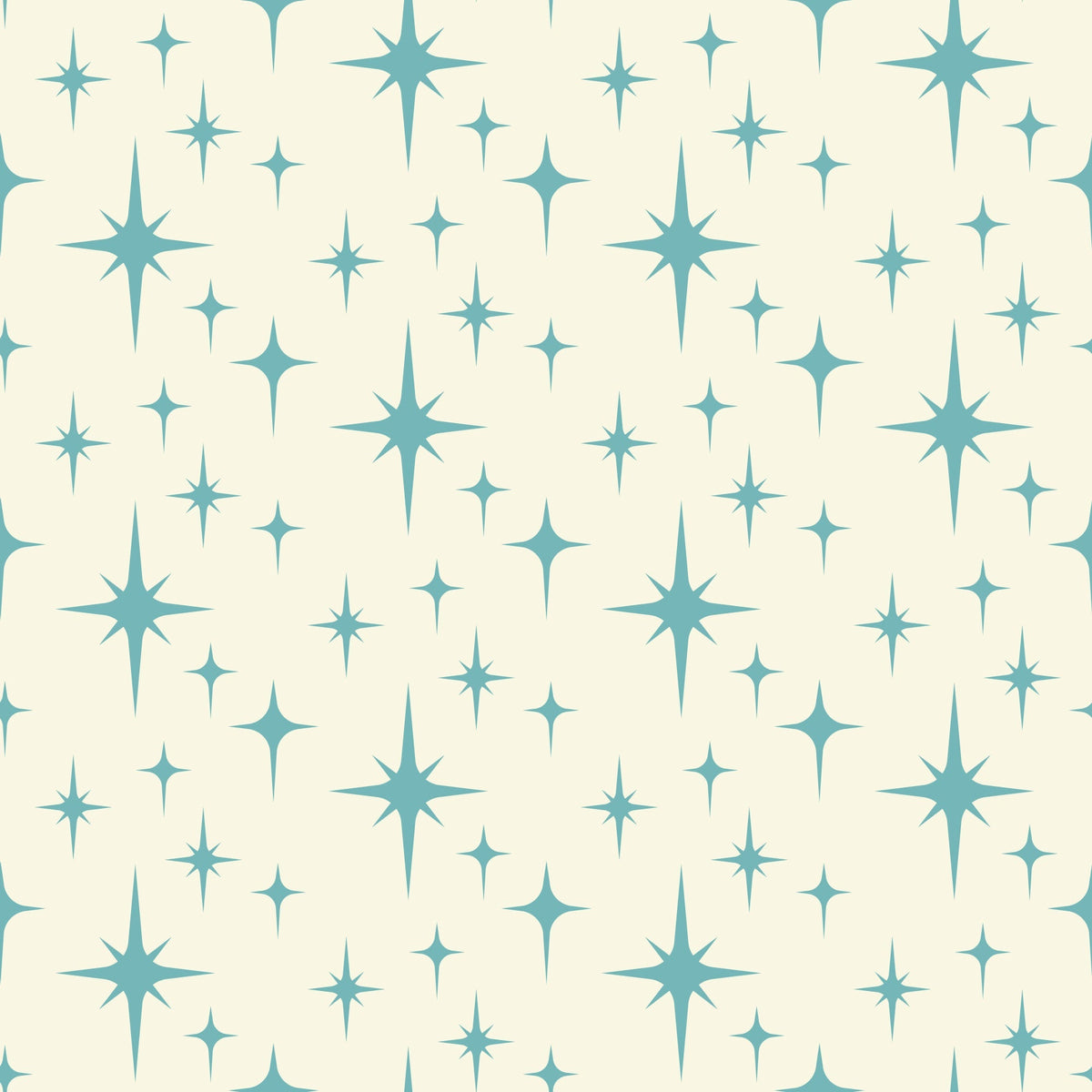 Midcentury Sparkle Pattern 1 Minky Fabric