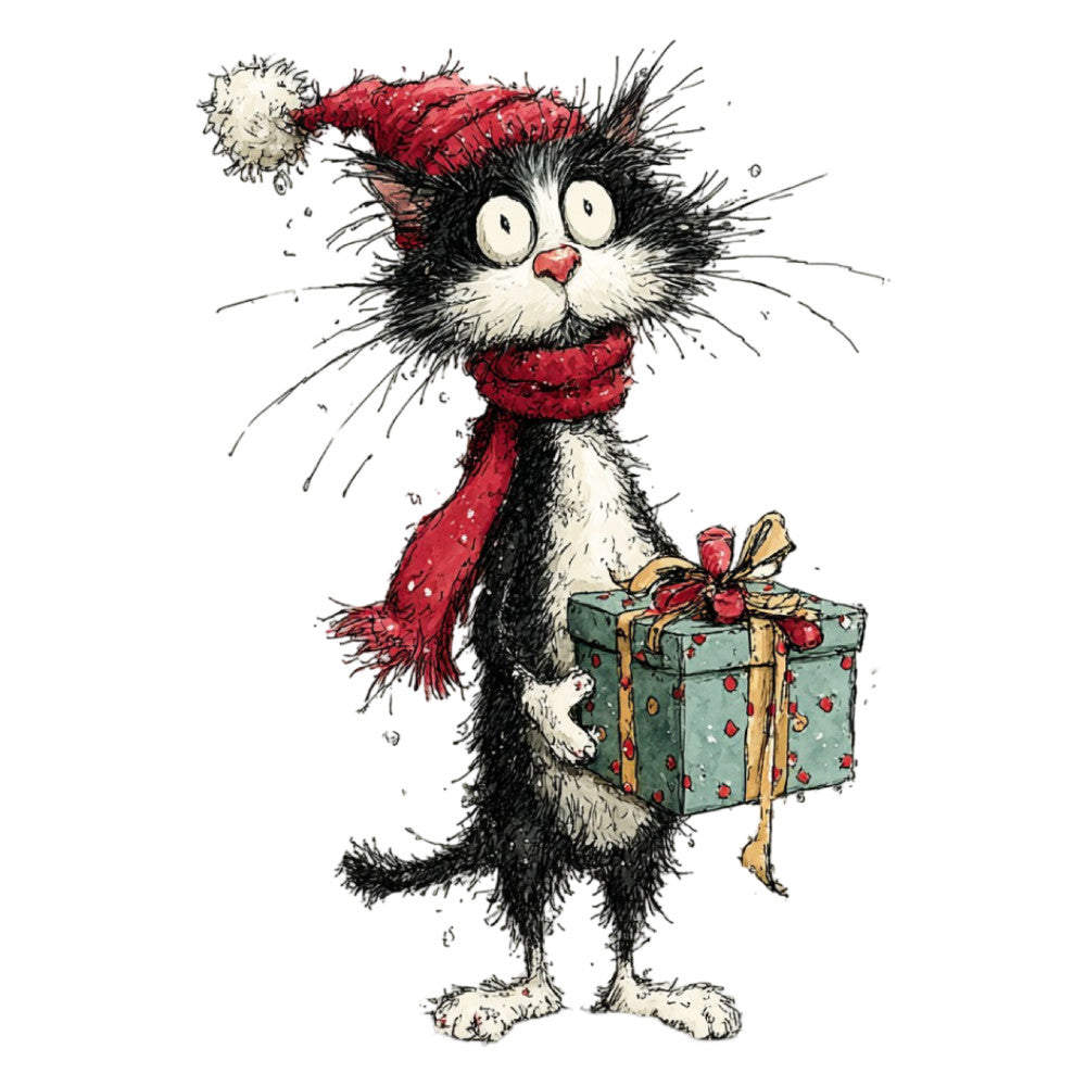 1st Whimsical Christmas Fabric Panel 165