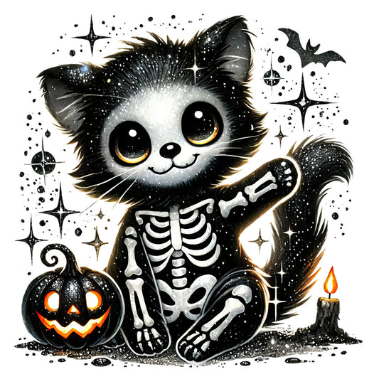 Halloween Wonder Animals Fabric Panel 101
