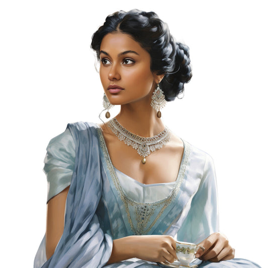 Regency Era Fabric Panel 46