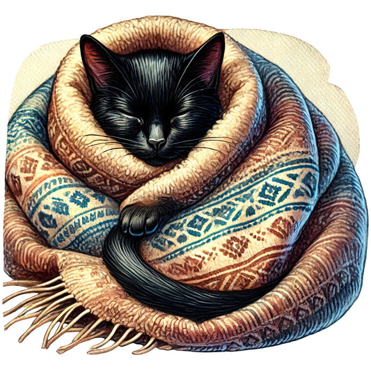 Lazy Cats Fabric Panel 25