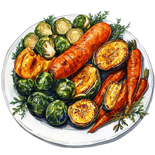 Watercolor Thanksgiving Fabric Panel 15