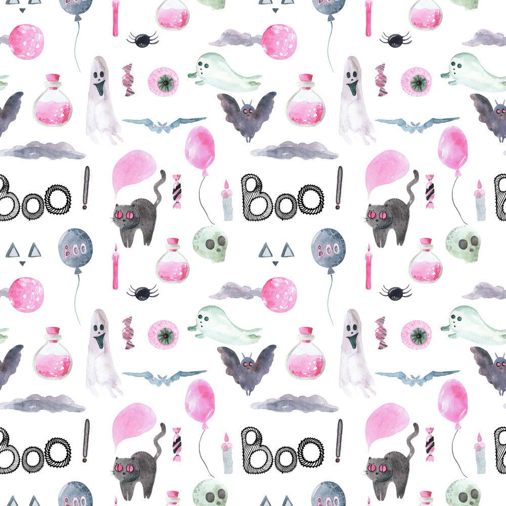 Moonlit Mischief Pattern 2 Minky Fabric