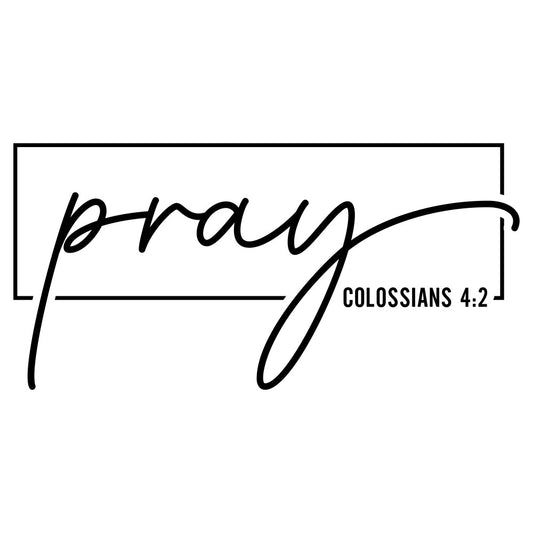 Christian Words Fabric Panel 6