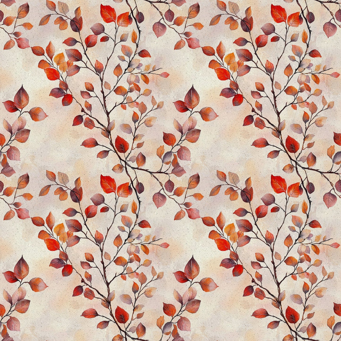 Red Cardinals Pattern 2 Quilting Cotton Fabric