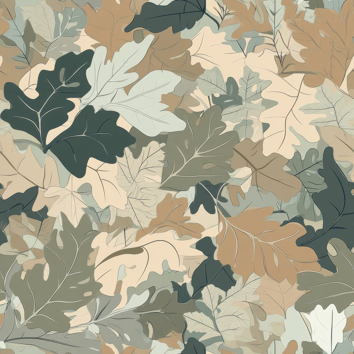 Timber Tangle Pattern 5 Minky Fabric