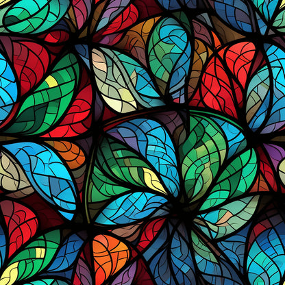 Cathedral Blooms Pattern 15 Minky Fabric