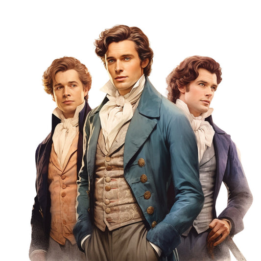 Regency Era Fabric Panel 54