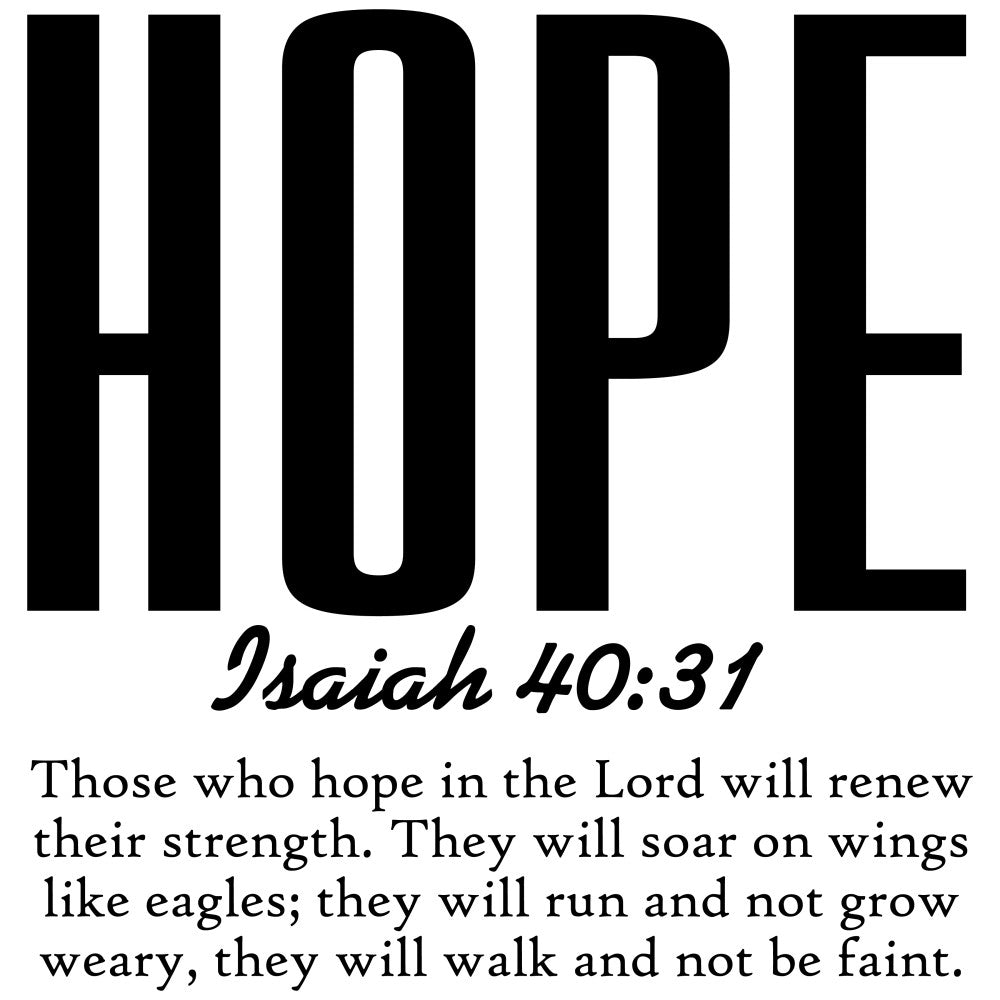 black, white, religious, biblical, scripture, isaiah, hope, eagles, wings, strength, spiritual, inspirational, faith, fabric panel, quilting, cotton, text design, uplifting, christian, devotional