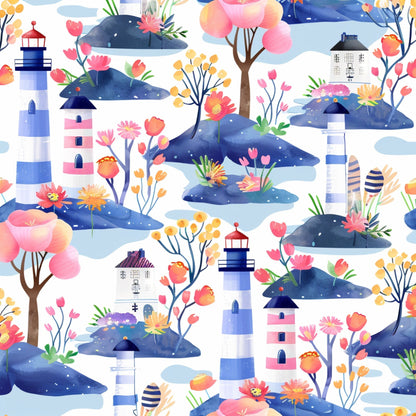Blossom Beacon Isles Pattern 15 Minky Fabric