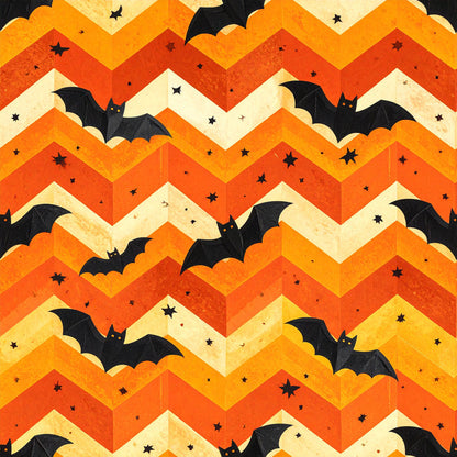 Pumpkin Moon Parade Pattern 18 Minky Fabric