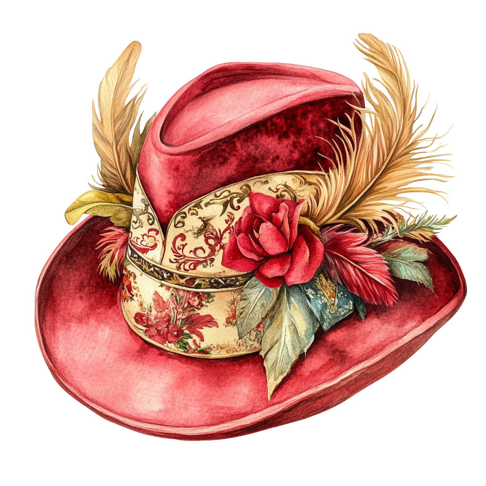 Watercolor Oktoberfest Fabric Panel 9