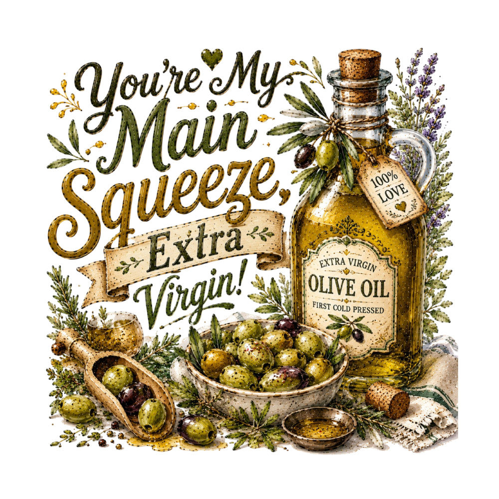 olive oil, extra virgin, gold, green, cream, lavender, rustic, vintage, farmhouse, botanical, herbs, olives, kitchen, food, culinary, Mediterranean, provence, inspirational quote, text, romantic, elegant, nature, organic, artisanal, cottage core, european, gourmet, natural elements, herbal, beige