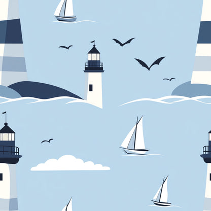 Beacon Bay Pattern 13 Minky Fabric