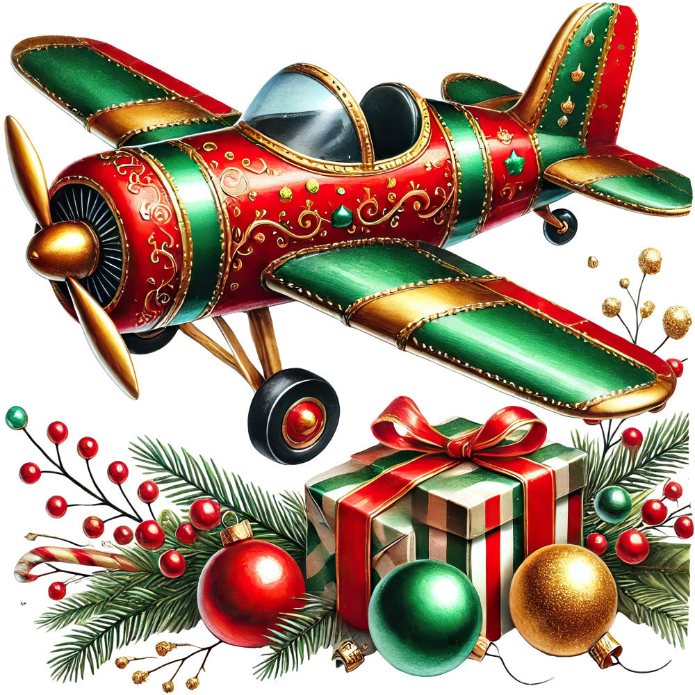 Christmas Toys Fabric Panel 39
