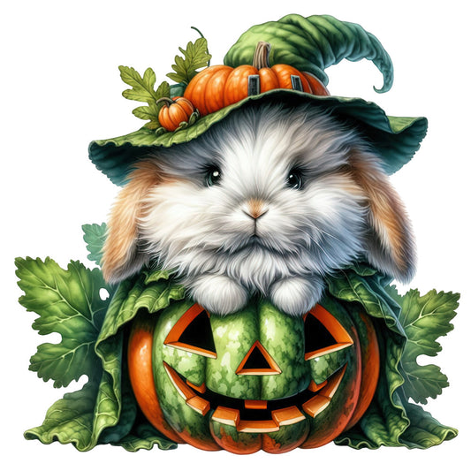 Halloween Wonder Animals Fabric Panel 139