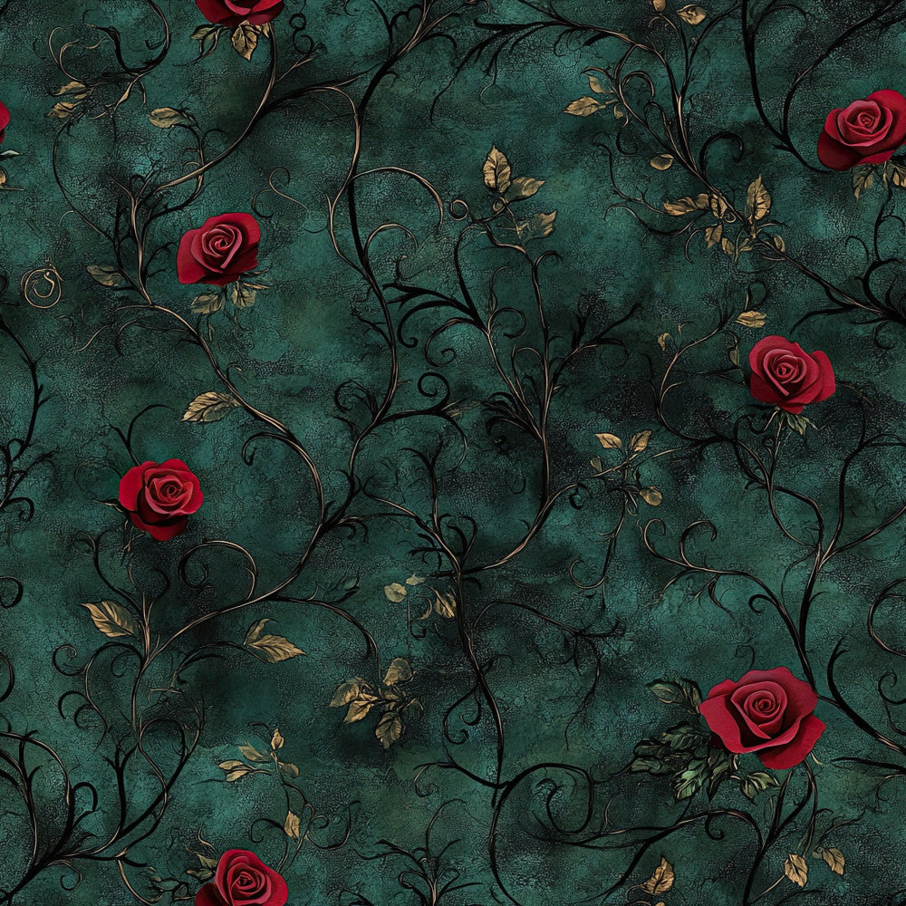 Gothic Fairytale Pattern 27 Minky Fabric