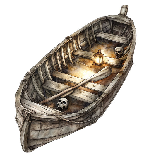 Haunted Ocean Fabric Panel 22