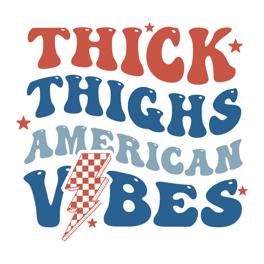 4th of July Retro Fabric Panel 2