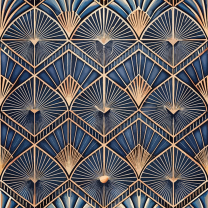 Gilded Gatsby Pattern 39 Minky Fabric