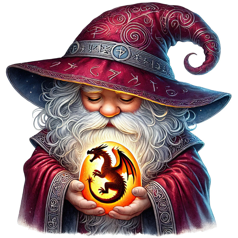 Wizard Gnomes Fabric Panel 16