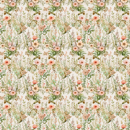 English Garden Pattern 6 Quilting Cotton Fabric