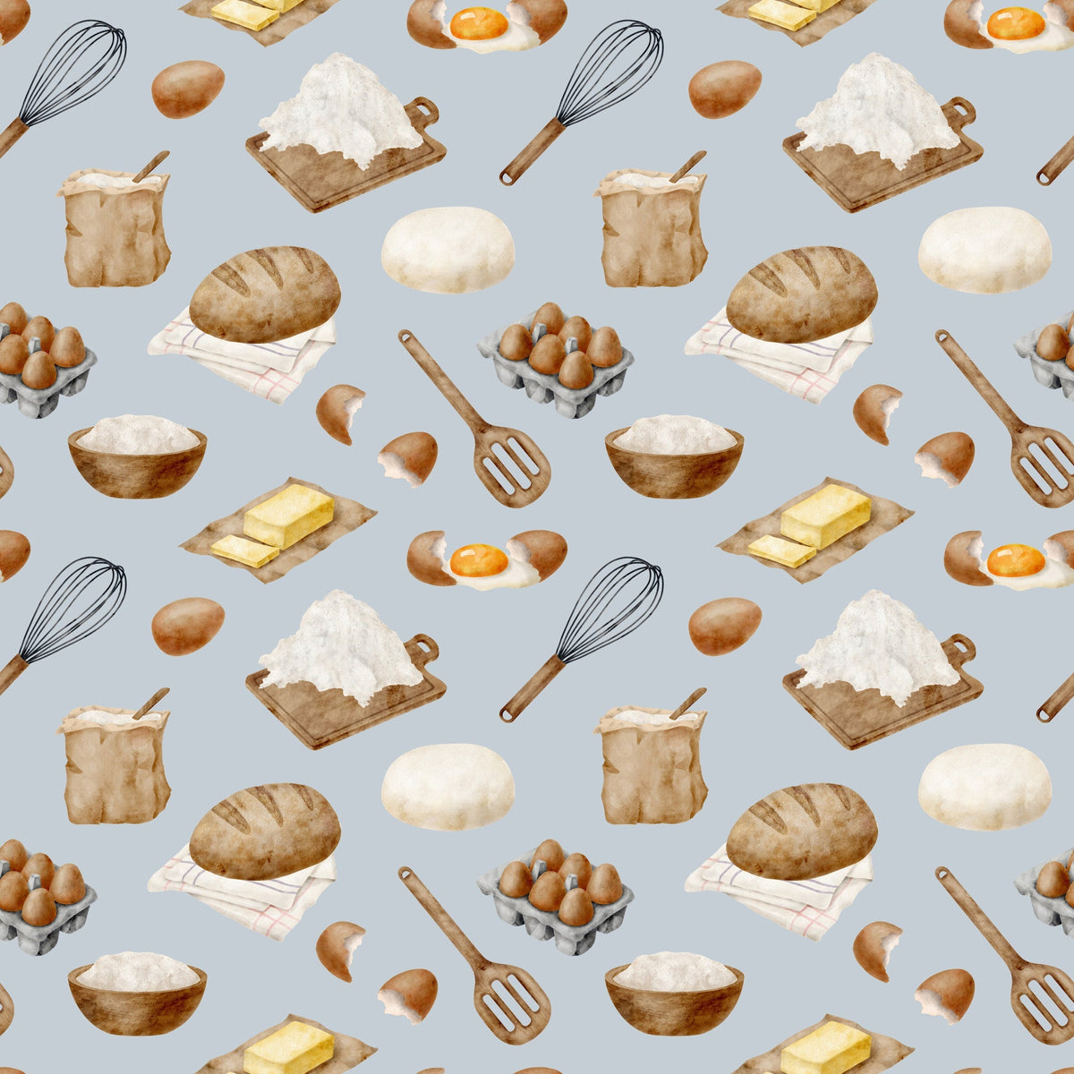Rustic Bakehouse Pattern 3 Minky Fabric