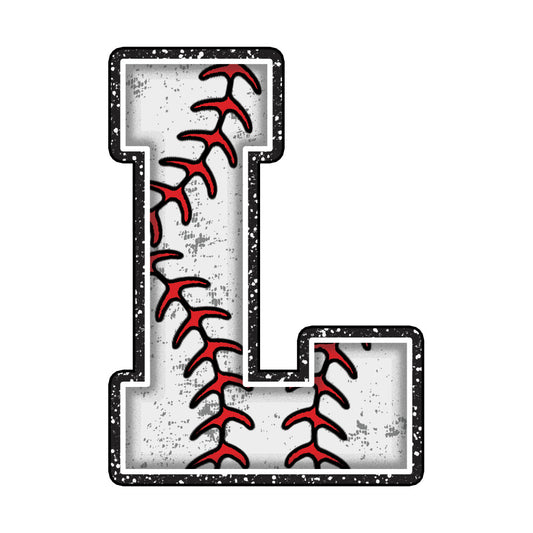 Baseball Alphabet Fabric Panel 22
