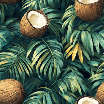 Palm Grove Pattern 10 Minky Fabric