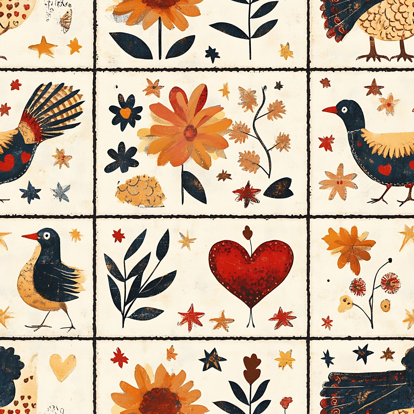 Grateful Threads Pattern 19 Quilting Cotton Fabric