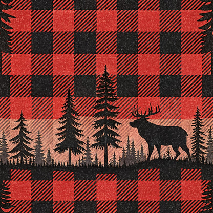 Lumberjack Lodge Pattern 10 Minky Fabric