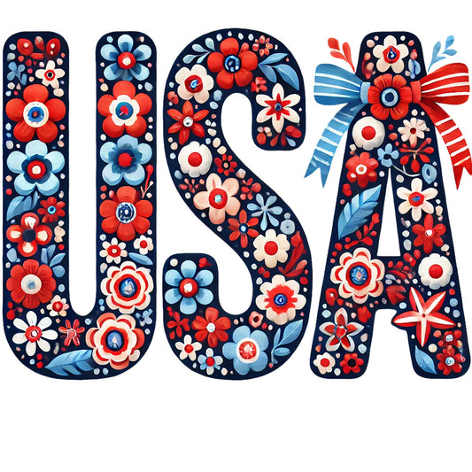 Funny 4th of July Fabric Panel 7