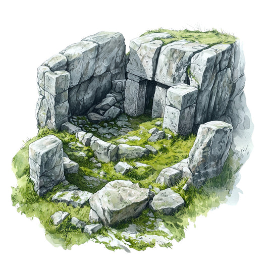 Greenland Landscape Fabric Panel 13