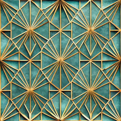 Gilded Gatsby Pattern 24 Minky Fabric