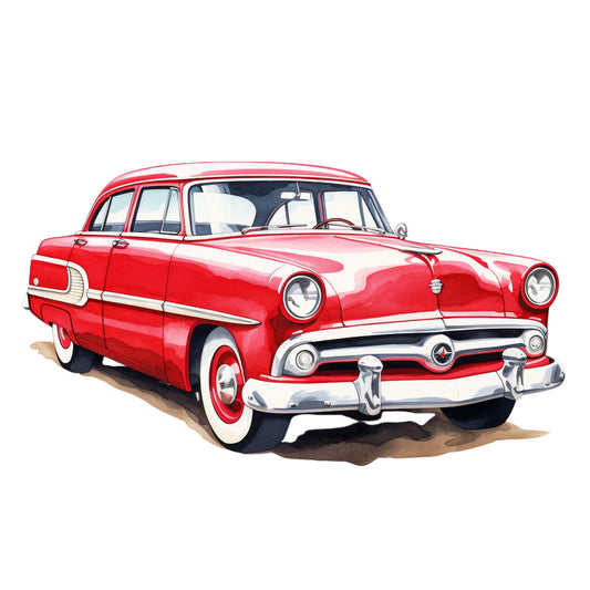 Red Rock and Roll Fabric Panel 25