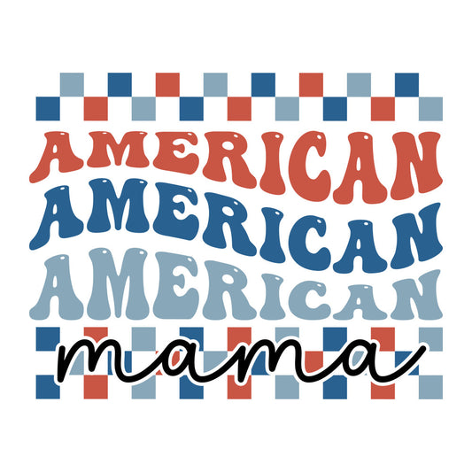 4th of July Retro Fabric Panel 11