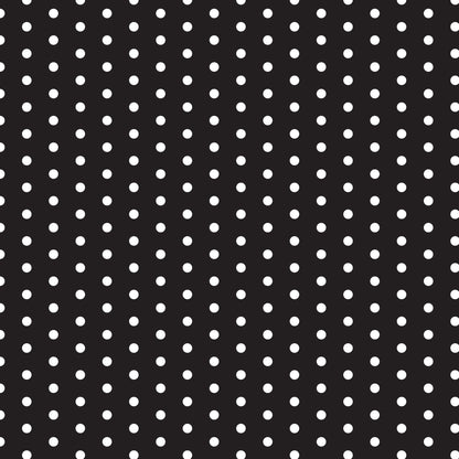 50s Black and Red Diner Pattern 2 Quilting Cotton Fabric