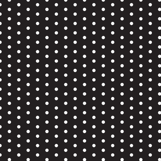 50s Black and Red Diner Pattern 2 Quilting Cotton Fabric