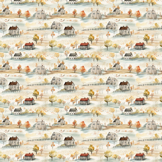 Shabby Rustique Pattern 5 Quilting Cotton Fabric