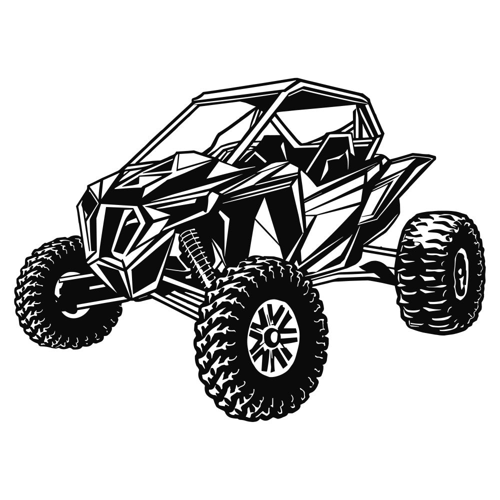black and white, monochrome, high contrast, line art, geometric, abstract, vehicles, off-road, buggy, atv, motorsports, racing, adventure, outdoor, action sports, extreme sports, masculine, modern, bold, dramatic, graphic, technical illustration, sport utility, four-wheel drive, rugged, contemporary, edgy, dynamic