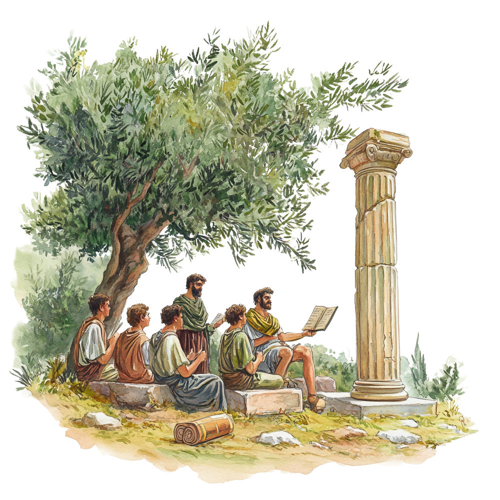 Ancient Greece Fabric Panel 1